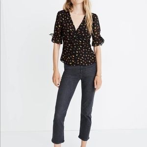 Madewell silk top